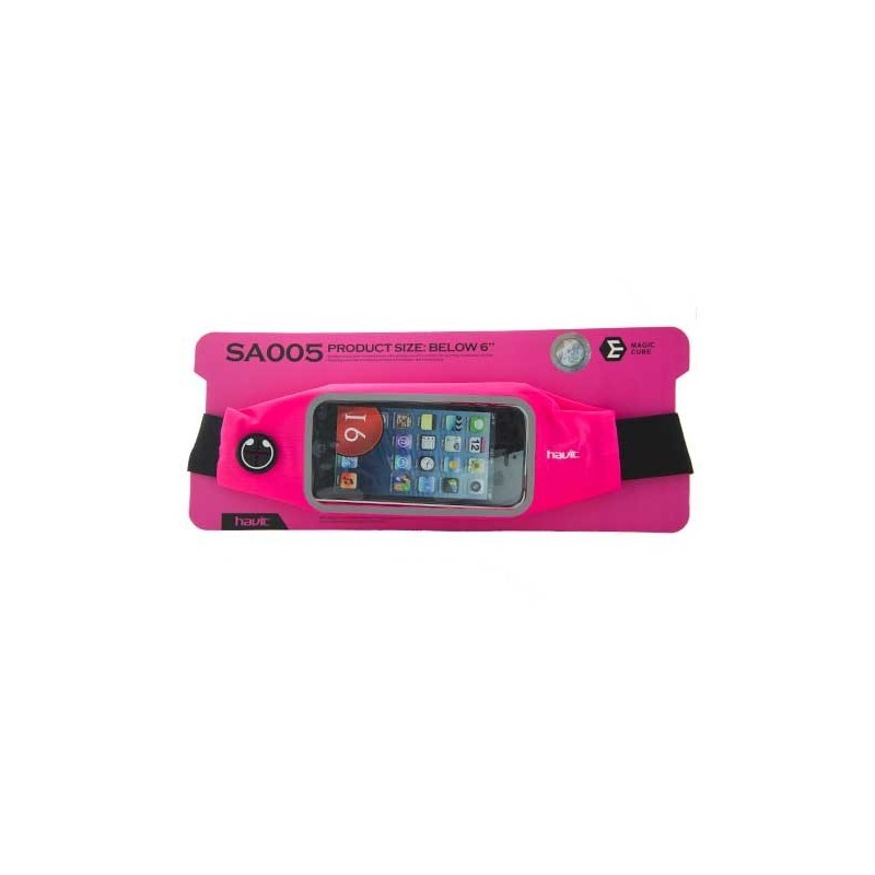 Riñonera deportiva para movil SA005 - ROSA