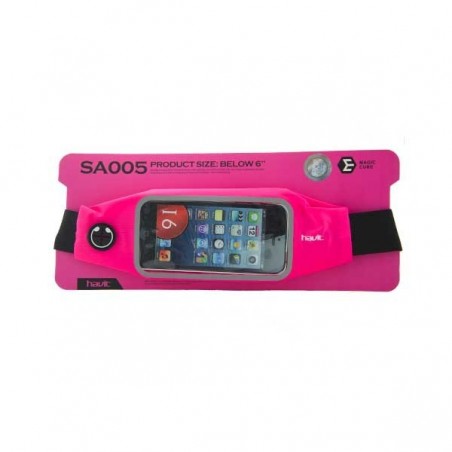 Riñonera deportiva para movil SA005 - ROSA