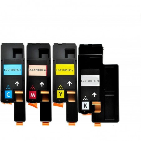 TONER PARA EPSON C1700 BK