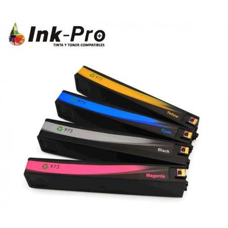 Inkjet Inkpro HP N973 Negro Patent Free 10000 Pags.