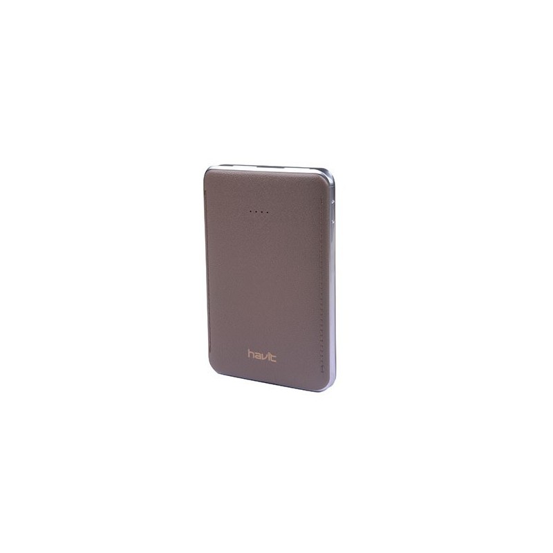 Batería Externa 5000mAh HV-PB004X - Marrón
