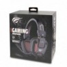 Cascos Gaming Negro Samurai Luz RGB Roja 2xJackplusUSB H2168D
