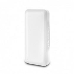 Bateria Externa Dual USB 10000mah H584 Blanca