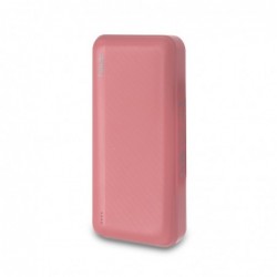 Bateria Externa Dual USB 10000mah H584 Rosa