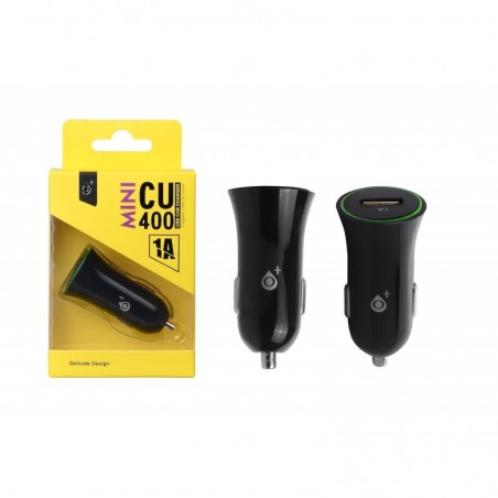 Cargador Mechero Bamboo 1 puerto USB 1000mAh Negro oneplus CU400