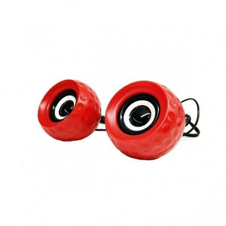 Altavoz USB 2.0 HV-SK486 Rojo