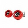 Altavoz USB 2.0 HV-SK486 Rojo