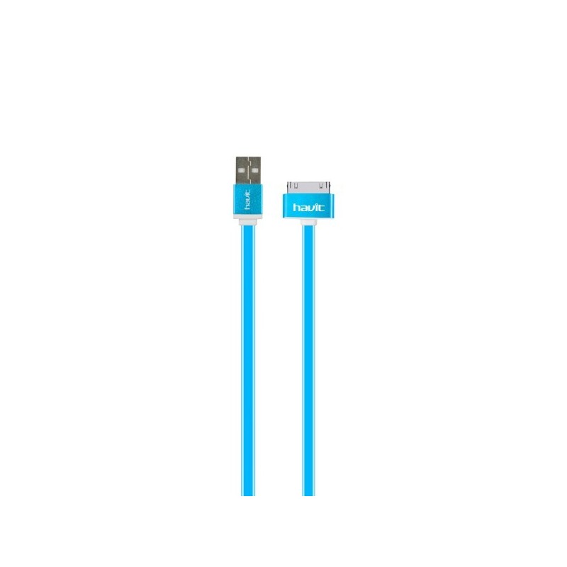 Cable de dato y carga iPhone 4 HV-CB415 - ROSA