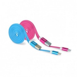 Cable de dato y carga iPhone 56 HV-CB523 - ROSA