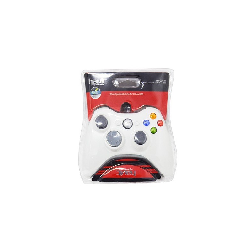 Mando XBOX 360 Inalámbrico HV-G2182W Blanco