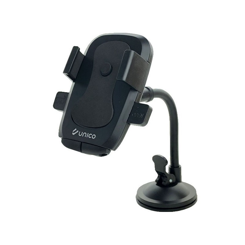 Soporte de móvil para coche con ventosa cuello largo BR1309