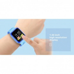 Reloj Infantil con GPS Lector de SIM con Llamadas y Camara ip67 azul kw02