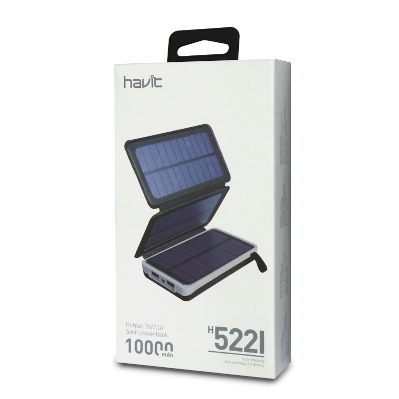 Bateria externa solar 10000mah H522i