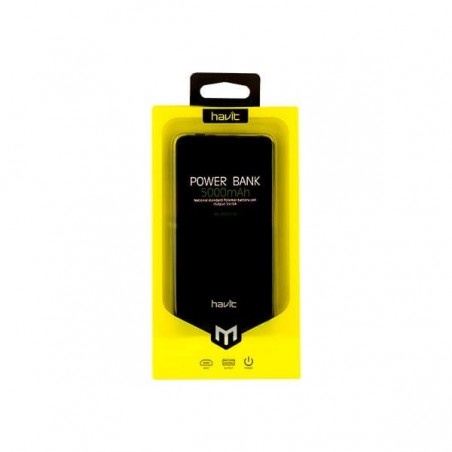 Batería Externa 5000mAh QUICKCHARGE HV-PB021X Negro