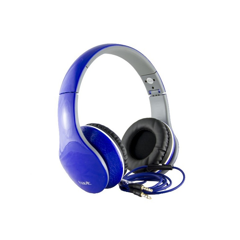 Auricular Estereo con Manos Libres HV-H2175D Azul