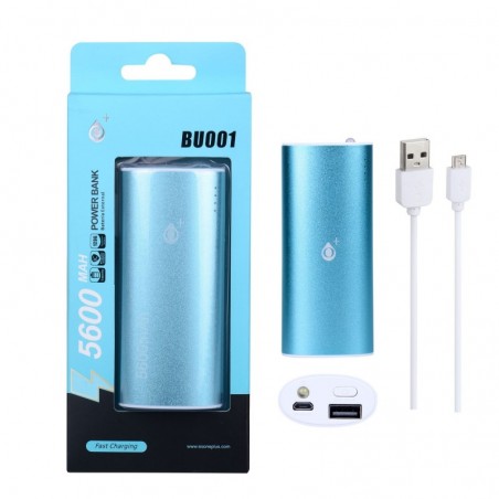 Powerbank 5600mAh IRON BU001 - Azul