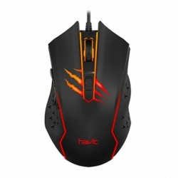 Ratón Gaming Cazador diseño ergonómico 7 teclas 6400DPI MS1027