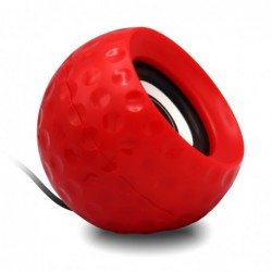 Altavoz USB 2.0 HV-SK486 Rojo