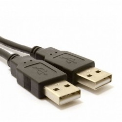 Cable USB 2.0 MM 3M Negro