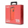 Powerbank Dual USB 4400mAh 5V2.1A H515 - Rojo