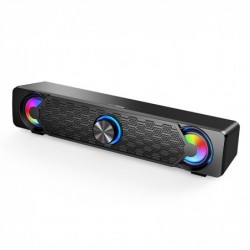 ALTAVOZ DE PC RGB 6W(23W) CON REGULADOR DE VOLUMEN SK715