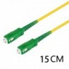 Cable Fibra Optica Monomodo sc Apcsc Apc9125u 15M