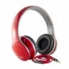 Auricular Estereo con Manos Libres HV-H2175D Rojo