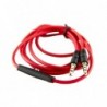 Auricular Estereo con Manos Libres HV-H2175D Rojo