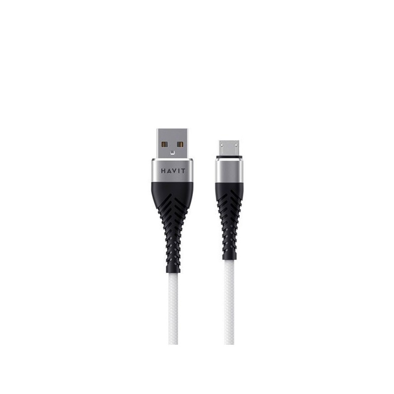Cable de Micro USB 2.1A 1.0M Protección Aluminio mallado CB706
