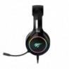 Casco Gaming con luz RGB Clásico 2xJack 3.5mm plus 1 USB HV-H2232D