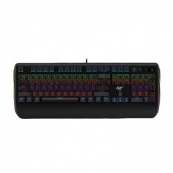 Teclado Gaming Mecánico Negro con reposamuñeca GAMENOTE KB464L