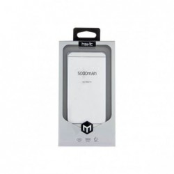 Batería Externa 5000mAh QUICKCHARGE HV-PB021X Plata