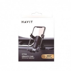 Soporte de Movil para coche Gravity para rejilla de Ventilacion ST7100