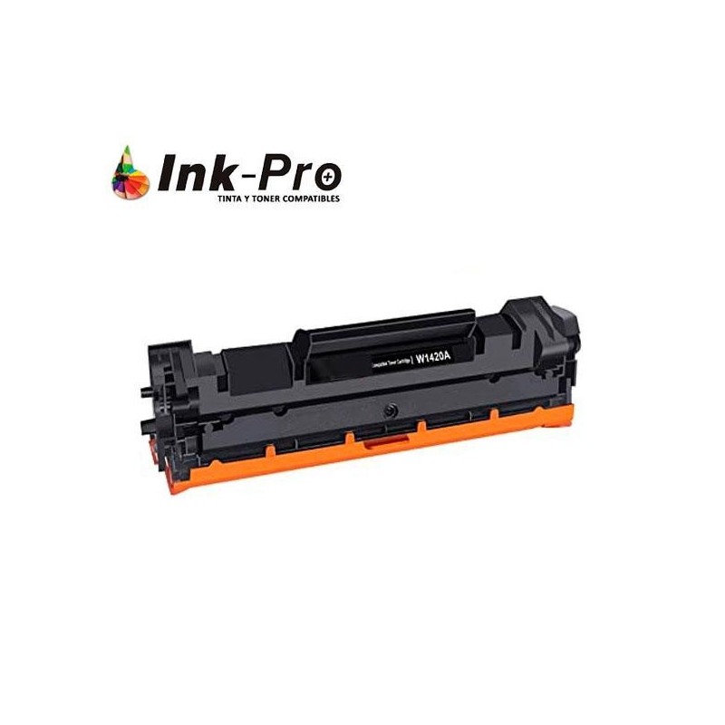 TONER INKPRO HP W1420A (142A) NEGRO 950 PAG PREMIUM (CON CHIP)