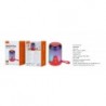TF4178 RJ Altavoz TWS con Bluetooth 5.3, Luz espectro, Soporta USBFMTF(16G Max), 5W, Bateria 1200mAh Rojo