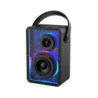 Altavoz (S860) LENYES BT V5.3 40W RMS (80W Pico) 3 Vías 8000mAh RGB, TWS, TF, USB, AUX - NEGRO