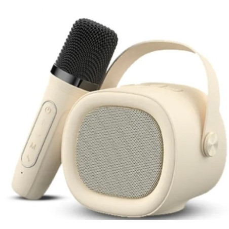 Altavoz Bluetooth V5.3 5W 1200mah con microfono soporta AUX TF SK819BT BIEGE