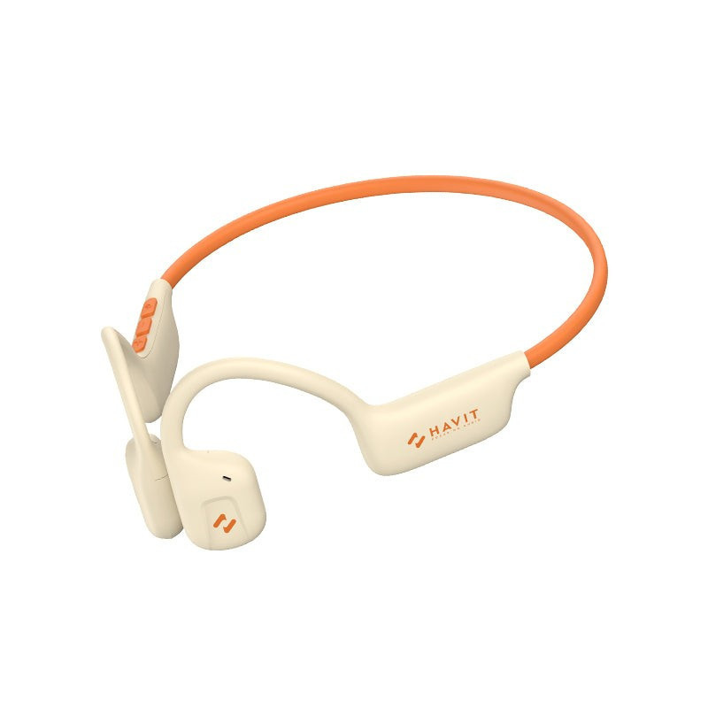 Auricular Bluetooth sport inalámbrico de conducción aérea Freego1 Ari BEIGE