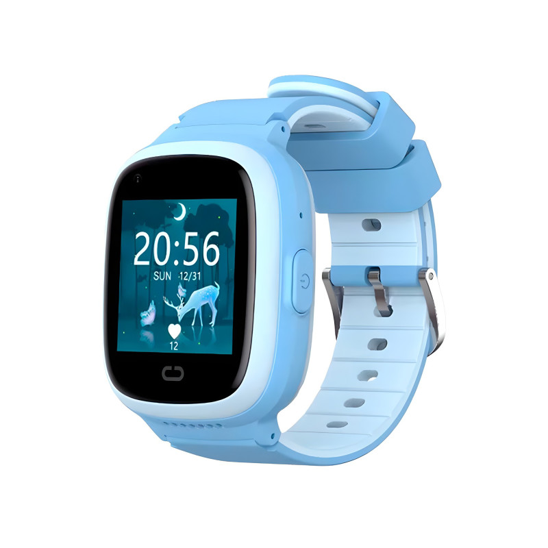 Reloj Infantil con GPS Lector de SIM con Llamadas y Camara KW11 AZUL