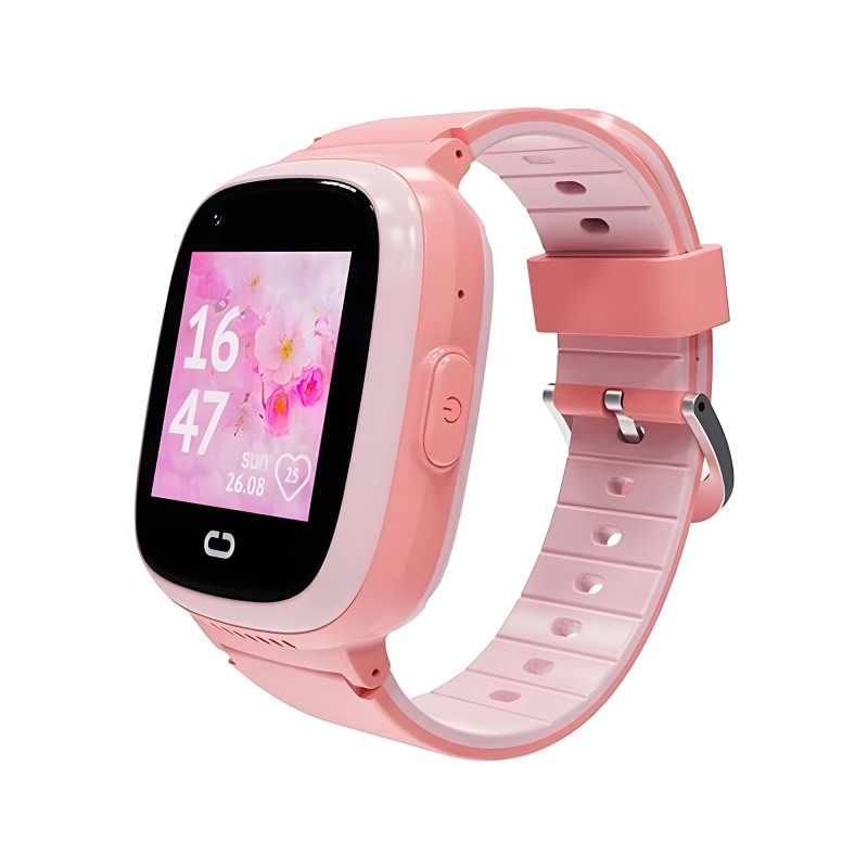 Reloj Infantil con GPS Lector de SIM con Llamadas y Camara KW11 ROSA