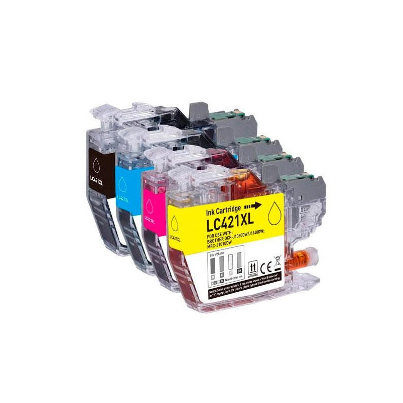 Tinta Comp. Brother LC421 XL Magenta