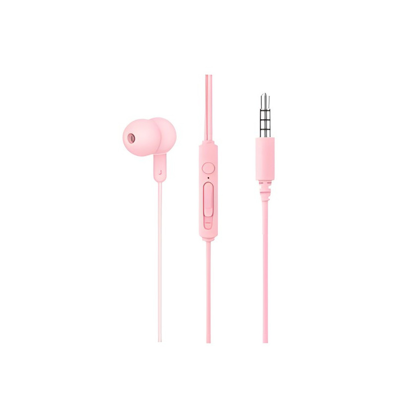 Auricular con Cable y Manos Libres E335P ROSA