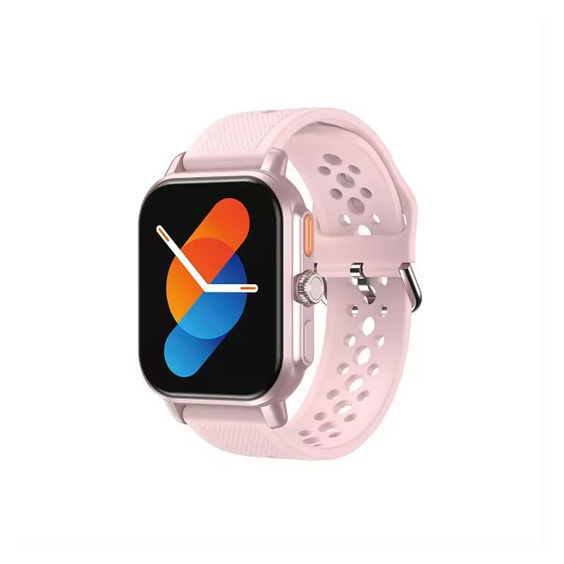 M9038 PRO Smart Watch con Pantalla AMOLED de 2.06" y Llamadas iP68 Rosa