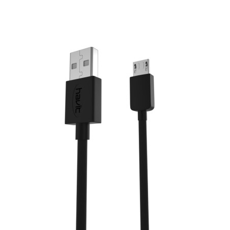 HV-CB8610 Negro Cable Micro USB 1m 2A