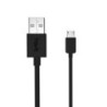 HV-CB8610 Negro Cable Micro USB 1m 2A