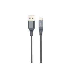 H62 Gris Cable Tipo C 2.4A Ultra resistente