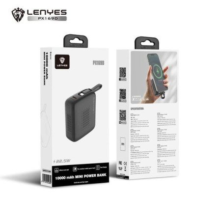 PX169D NE PowerBank de 10000mah Con Carga Rápida 22.5W