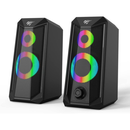 SK202 Altavoz estéreo 2.0 RGB 5W2