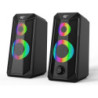 SK202 Altavoz estéreo 2.0 RGB 5W2