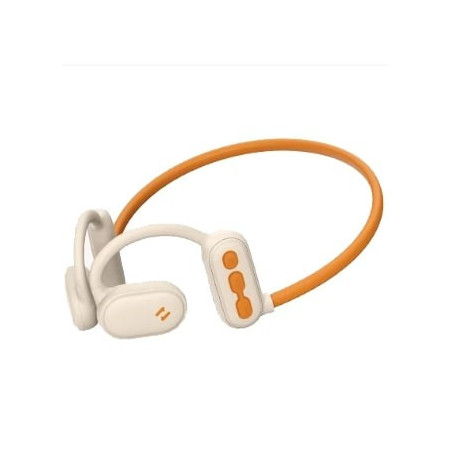 E553BT BE Auricular Bluetooth sport inalámbrico de conducción aérea Freego Pro Beige